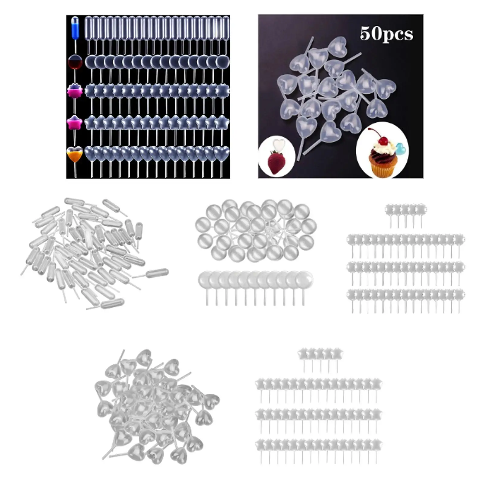 50 sztuk babeczki pipety Mini 4ml pipety Pasteura plastikowe pipety do czekolady artykuły kuchenne ketchup babeczki truskawki