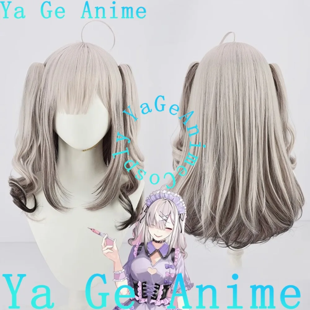 

VTuber Sukoya Kana Косплей Парик Стиль Горничной Twin Tails Аниме Реальность Шоу Игры Ролевой Парик Используется Для Аниме Танцевальные Вечерние