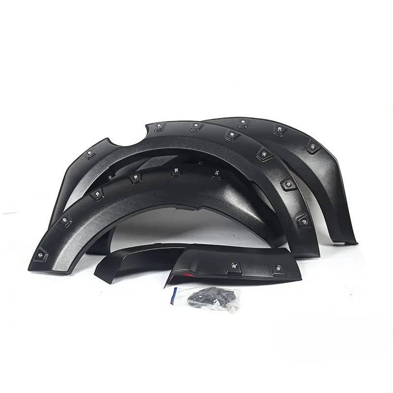 Wheel Arch Flares for MAZDA BT50 2012-2021 4x4 Textured Pocket Style Wheel Arch Eyebrow Mudguard Offroad  Pickup Accessories