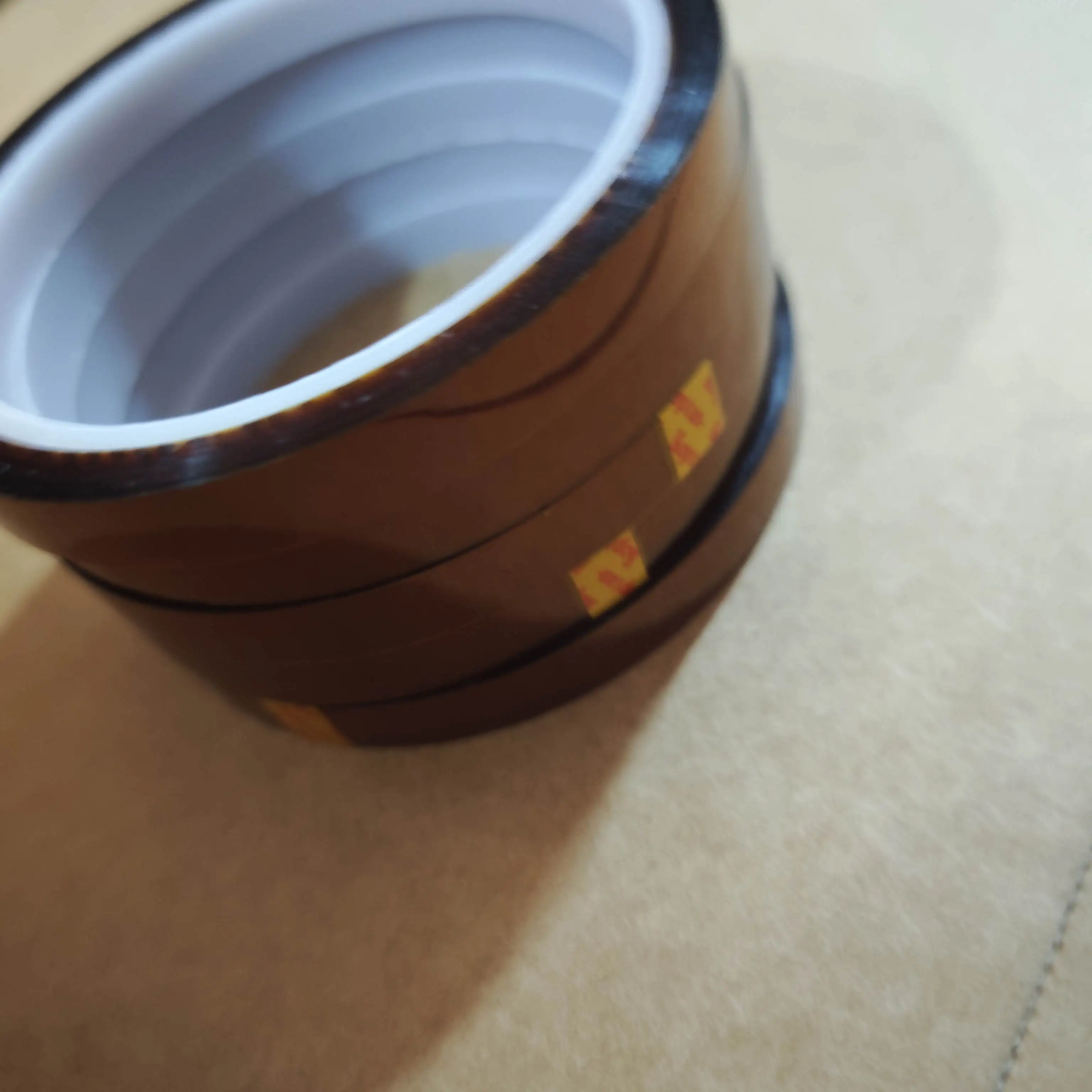 2Rolls Sublimation Heat Transfer Tape For 3D Printer Bed Tape DTF Print High-Temperature Thermal Insulation Polyimide Adhesive