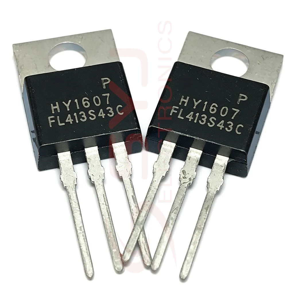 5PCS HY1607P WFP75N75 80N70F4 STP80N70F4 MBR60100CT STP55NF06 P55NF06 P6NK90Z STP6NK90Z TO-220