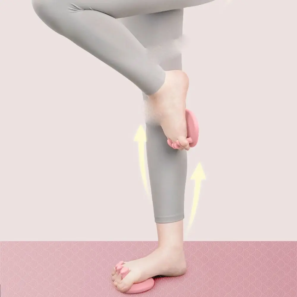 1 Pair Anti Drop Foot Arch Trainer Non Slip Soft Toes Separators Silicone Comfort Overlapping Toes Corrector Men/Women