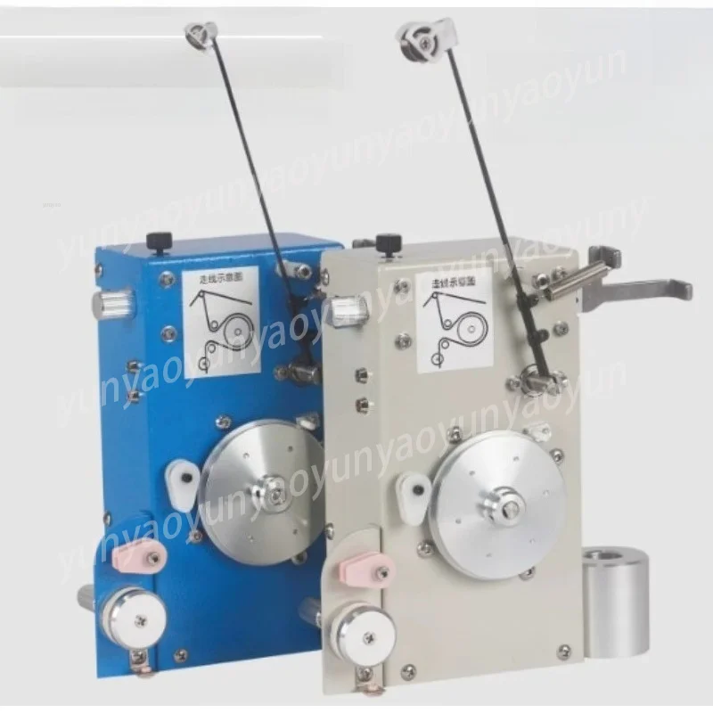 S-100 Standard Servo Tensioner 24V Auto Wire Feed Device Blue For Inductor Coil Winding 0.01-0.14mm Fine Wire Control