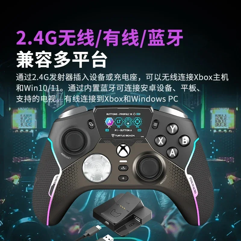 Turtle Beach Stealth Ultra Gamepad Tri Mode Bluetooth Wireless Ergonomics Game Controller Xbox Series X/S Xbox Pc Gamer Man Gift