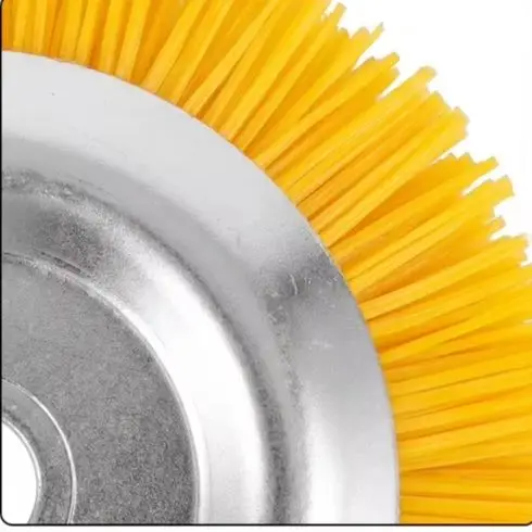 8-Inch Nylon String Trimmer Head Replacement Lawn Care Tool Accessories Trimming Grass Cleaning Brush Set