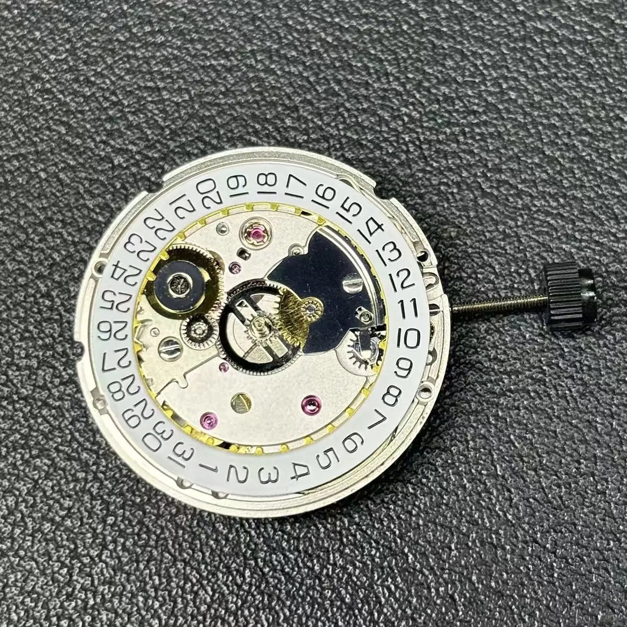 حركة ميكانيكية أوتوماتيكية أصلية H.K PT5000 إصدار ذهبي استنساخ 2824-2 دقة عالية 25 حركة PT5000 #5