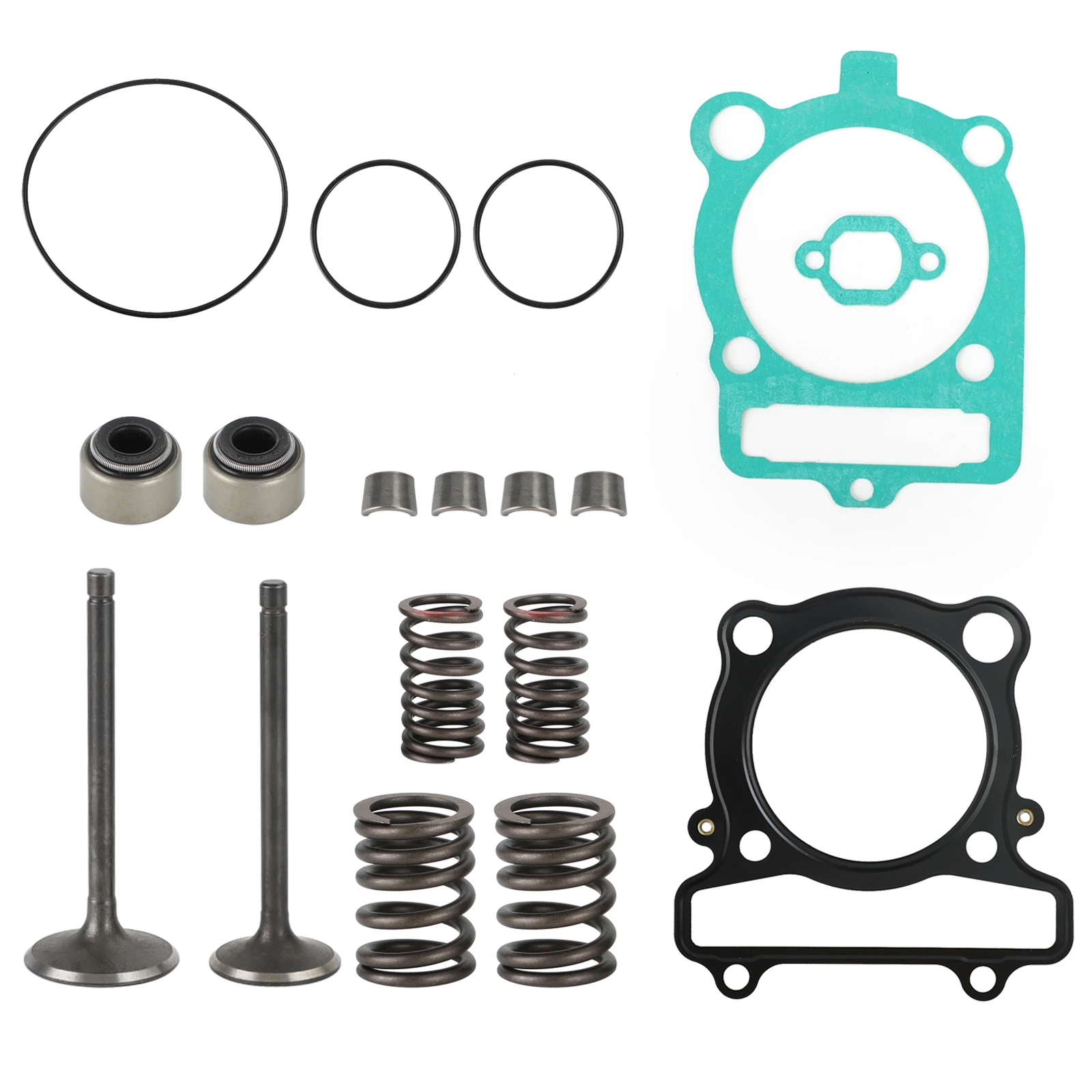 Artudatech zestaw uszczelek zaworu dolotowego i wydechowego cylindra dla Yamaha Warrior Raptor 350 YFM350X YFM350R YFM 350X350X
