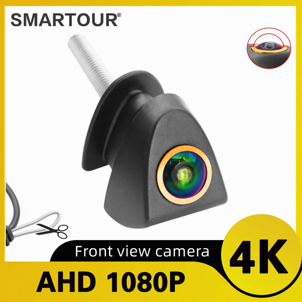 

4K HD AHD 1080P Car Front View Camera For Toyota Camry Corolla RAV4 REIZ Land Cruiser Prius Hilux Yaris Parking Logo Camera