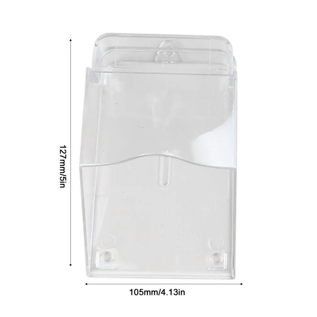 Hot Waterproof Cover for Wireless Doorbell Access Control Rain Cover Transparent Protective Box Outdoor Sun Protection Thickened