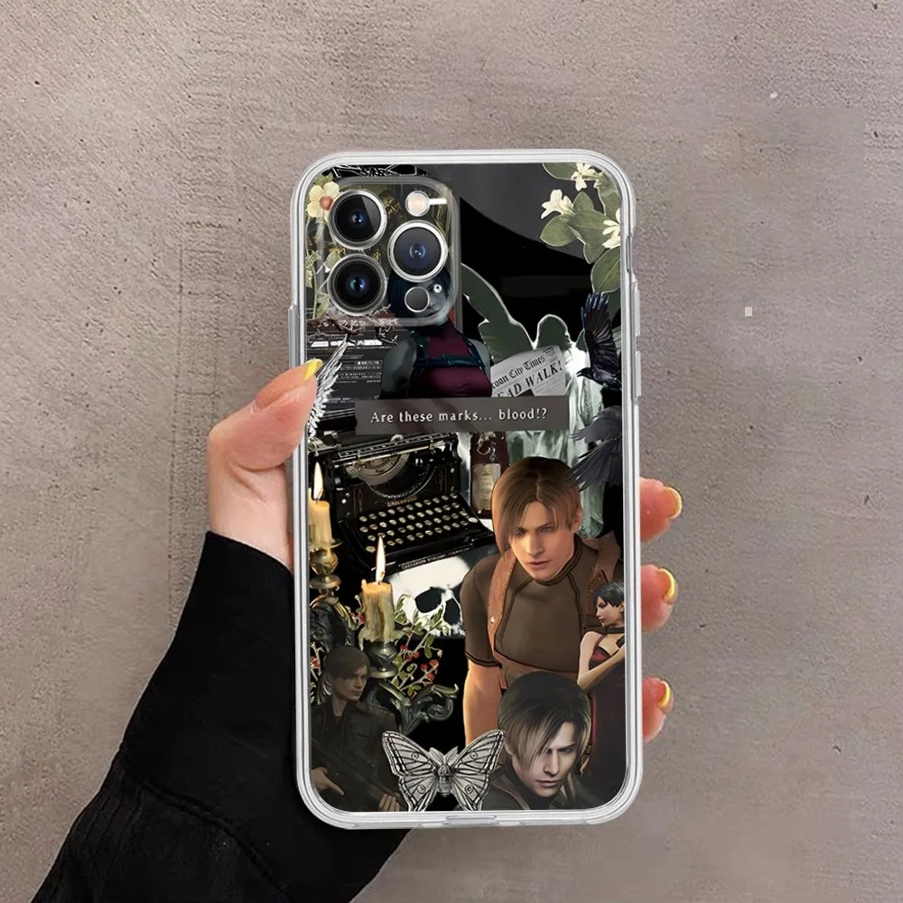 Video Game Resident Evil Phone Case For iPhone 15 14 11 12 13 Mini Pro XS Max Cover 6 7 8 Plus X XR SE 2020 Funda Shell