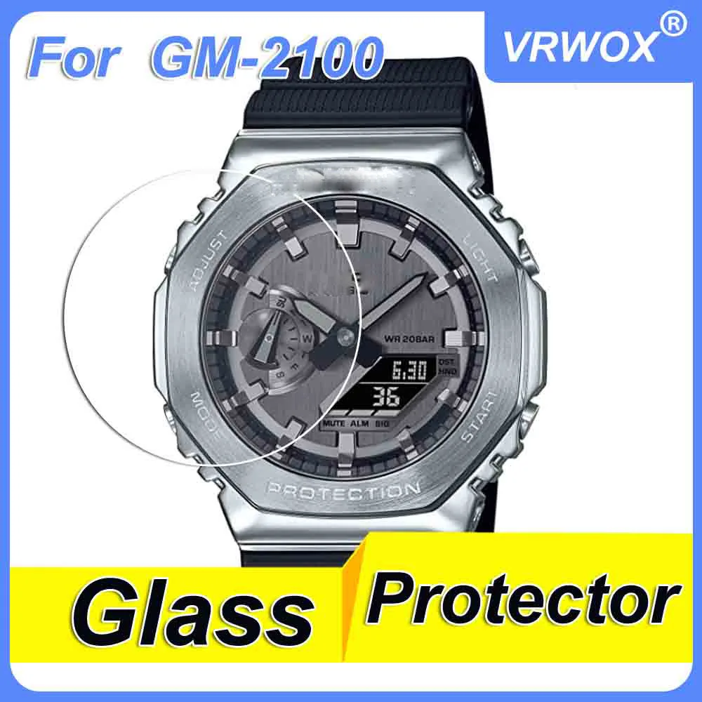 3Pcs For  GA-2100 GA-2000 GA-2110 GM-2100 GMA-S2100 GA-2200 GA-B2100 GMA-S2100  Tempered Glass  Screen Protector