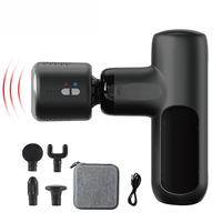 45℃ Heat Therapy Fascial Muscle Gun Percussion Massager Fitness Relaxation Intelligent Mini Massage Gun