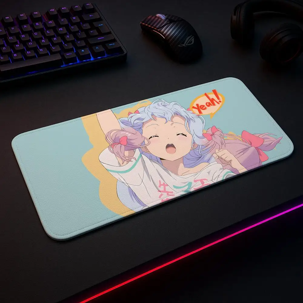 

Коврик для мыши EroManga Sensei, игровой коврик, большой размер XXL90x40 см x 5 мм, коврики для стола, игровые аксессуары, детали ПК