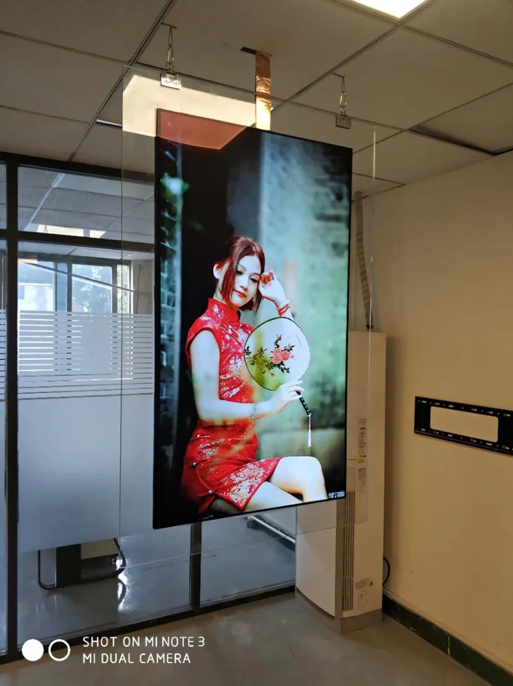 ultra thin oled lcd transparent panel OLED screen display LW550PUL 55