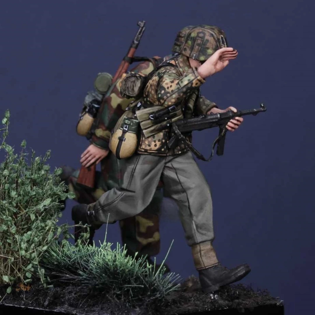 Figurine GK en résine 1/35, kit non assemblé et non peint