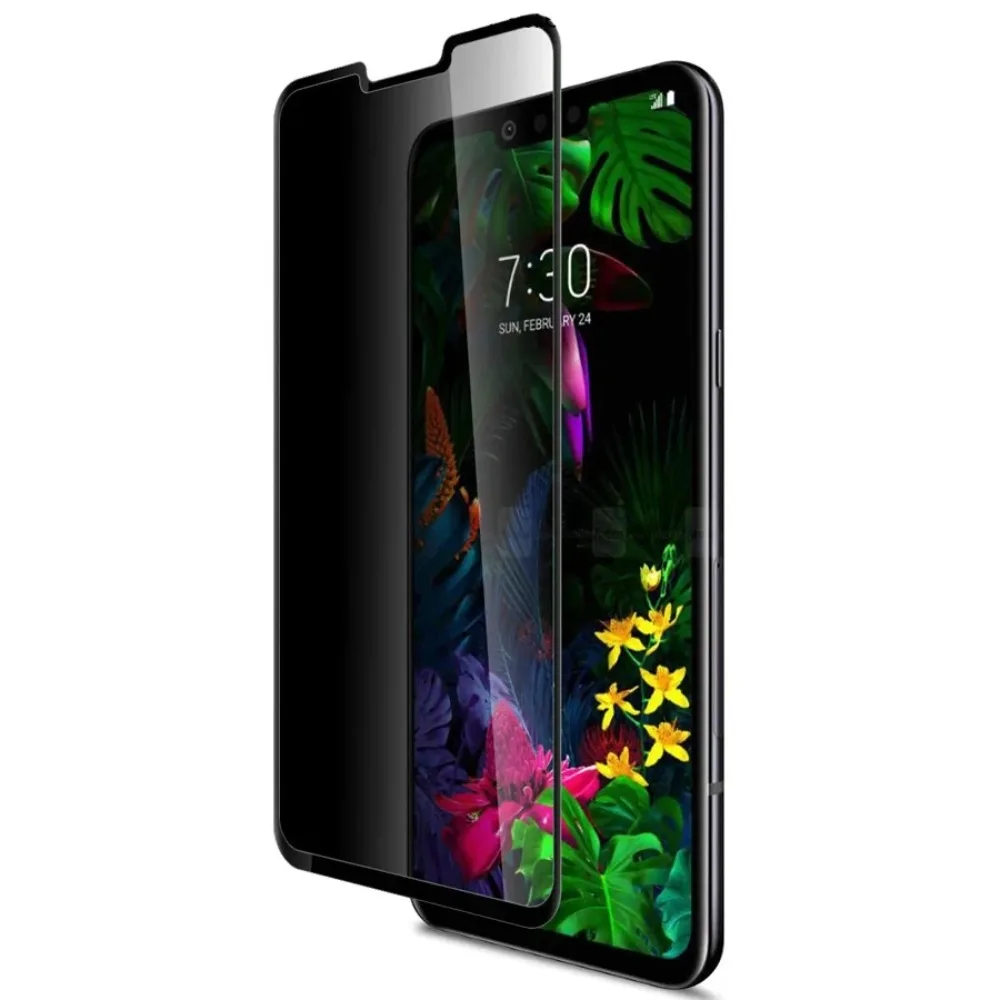 3D антишпионское закаленное стекло с полным клеем для LG G8 ThinQ Fit One Privacy Защитная пленка для экрана LG G7 V40 V50 V60ThinQ Защитная пленка