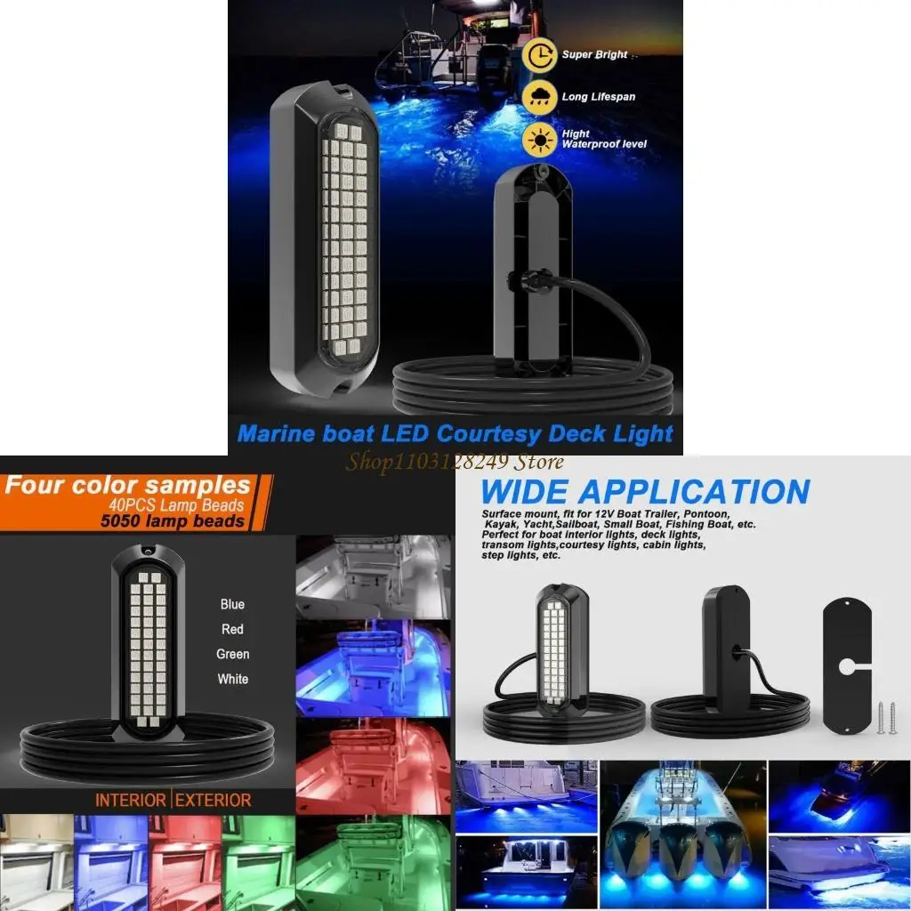 

N5KD 40LEDS Marine Lights Yacht подводная лампа Laght Lamp Lamp