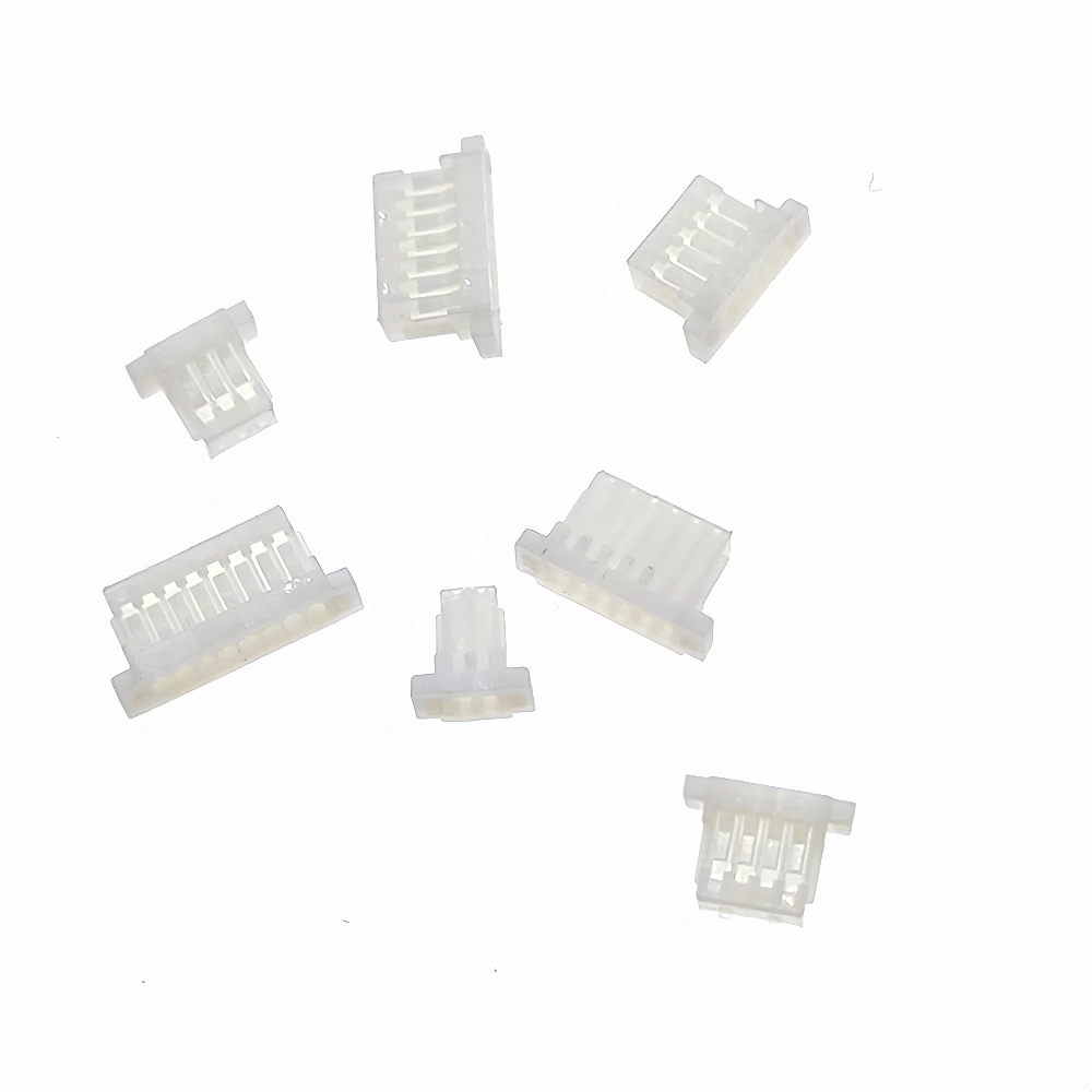 50pcs SH 1.0mm Pitch Connector 2/3/4/5/6/7/8P Pin Plug Housing Shell