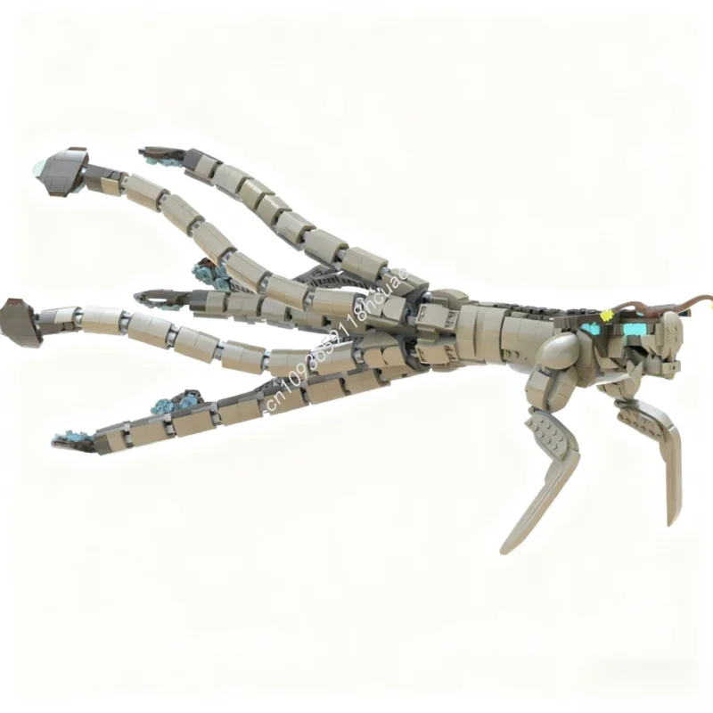 2073 Uds. MOC Emperador marino levitán Subnautica modelo bloques de construcción ensamblar juguetes modulares artesanía creativa regalos de navidad