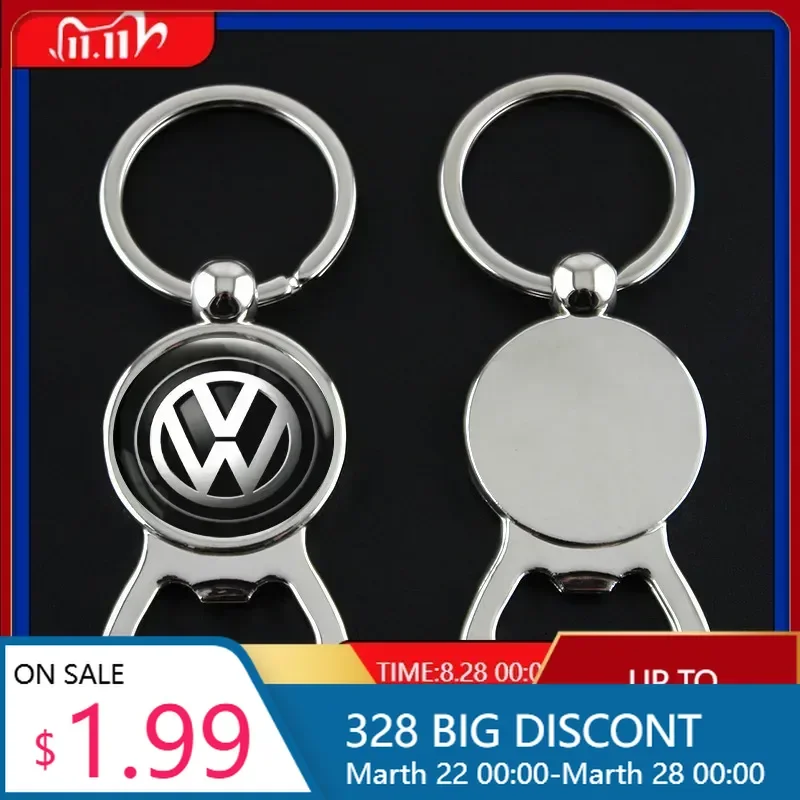 

Styling Mouldings VW GTI GOLF 2026 Hot For VW VOLKSWAGEN Bottle Opener Key Chain Rings Car Emblem Keyrings Pendant For Volkswage