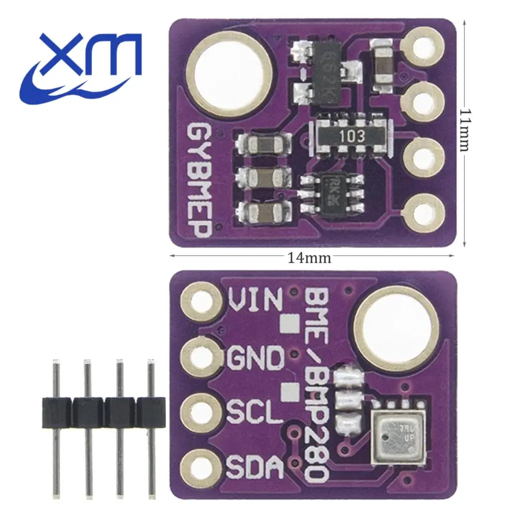 BME280 5V Digital Sensor Temperature Humidity Barometric Pressure Sensor Module I2C SPI 1.8-5V GY-BME280 BME280-5V