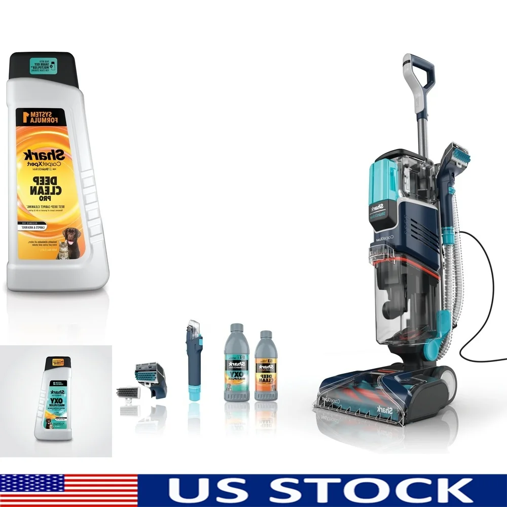 

Deep Cleaning Carpet Shampooer with Spot Stain Eliminator Pet Odor Removal Whole Home Cleaner Powerful Stainstriker Technology