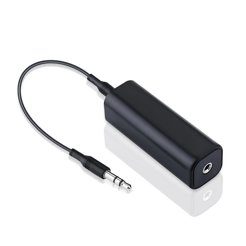 Compact Ground Loop Noise Isolator Portable Device Clear Speech/Music Device Drop Shipping