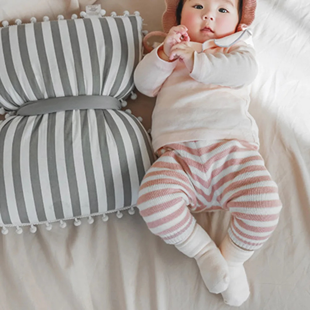 

3Pair Cotton Baby Socks Adorable Print Non Slip Elastic Comfortable Socks for Infant Kids Spring Fall Footwear