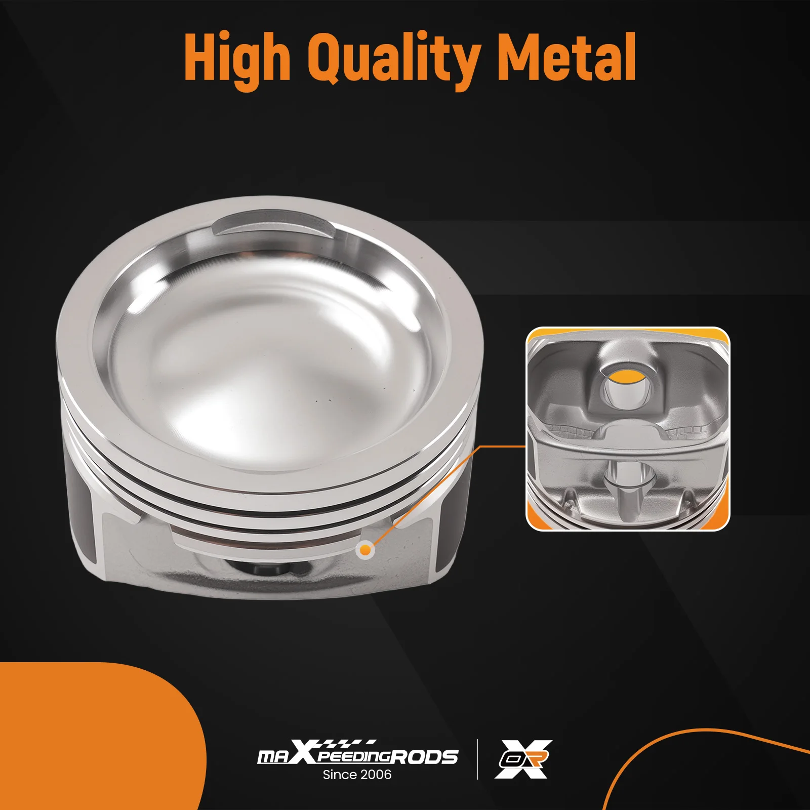 

Piston with Ring Kit 2202917 2202920 For Polaris RZR Ranger Sportsman 800