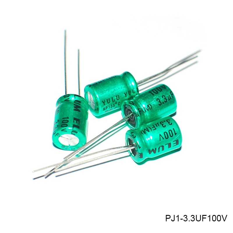 High Quality 3.3uF100V Stepless Frequency Divider Capacitor with Accurate Frequency Division and Long Service Life