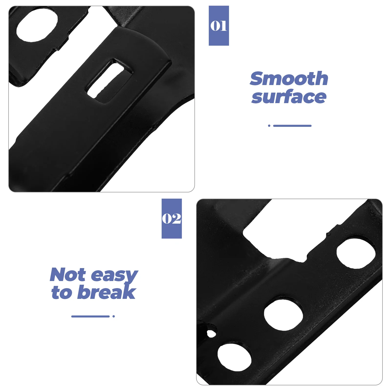 

2Pcs Windshield Wiper Arm Adapter Kit Universal Front Metal Mounting Screw Repair Set Wiper Adapter Mounting Kit