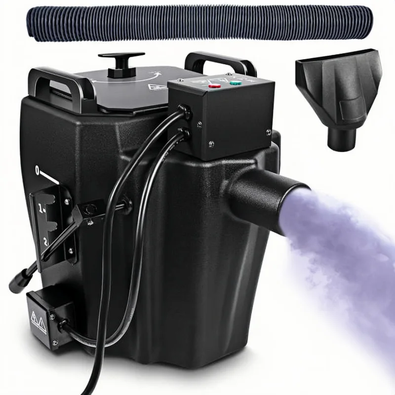 HANHI 3500W Dry Ice Machine Satge Special Smoke Machine for Wedding Stage Party Events DJ Show Temperature Control
