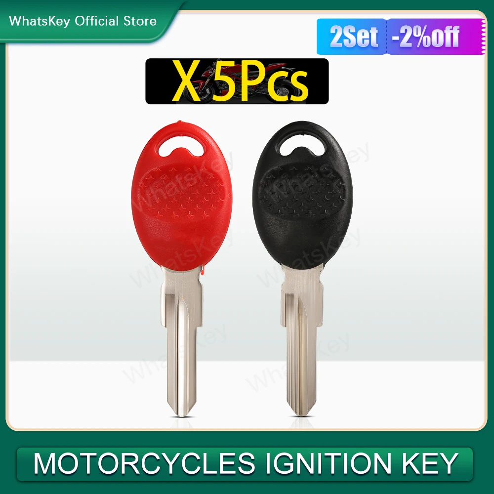 5Pcs Blank Uncut Motorcycle ignition Key RSV1000 Tuono 1000R SXV550 SMV750 1200 SL750 RSV 1000 Triumph 650 RSV4