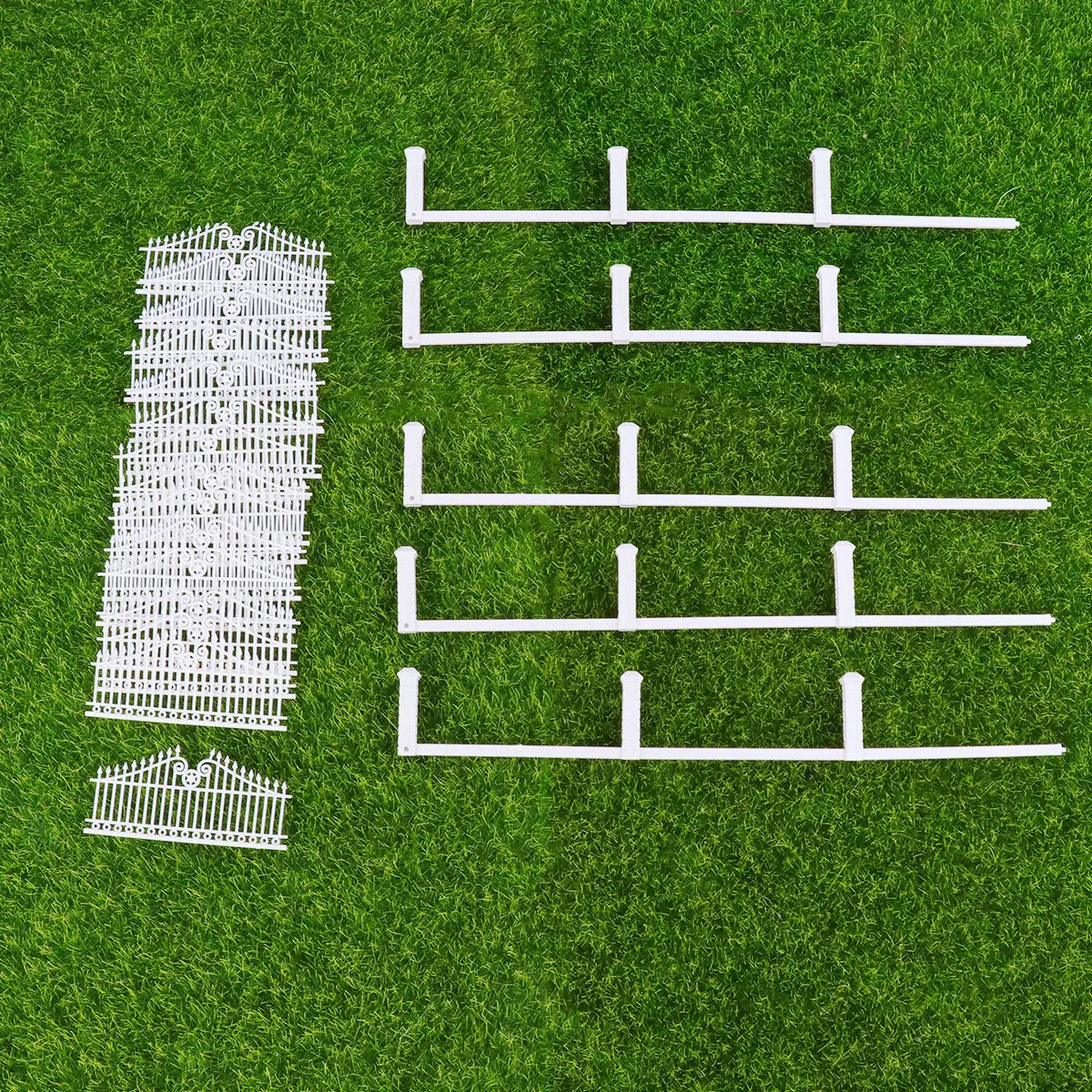 

Высококачественный пластиковый забор 1 м для сада, двора, декора песочницы, реалистичный мини-забор для ландшафтного дизайна своими руками для дома, офиса, отеля