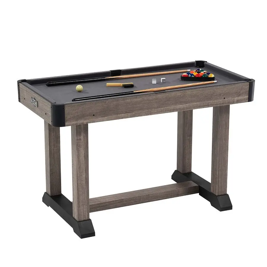 

Billiard Tables Multiple Styles, Pool Tables with Preassembled Playfields and Complete Billiard Accessory Sets, Perfect for Fami