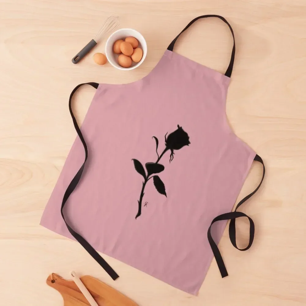 

Rose silhouette Apron Home And Kitchen Novelties Kitchen And Home Apron