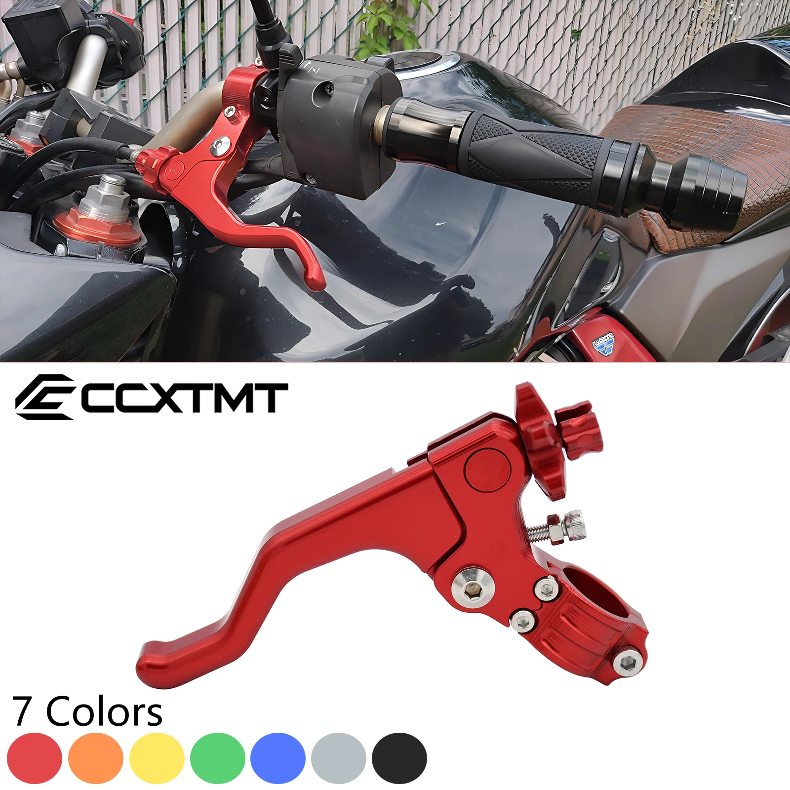 

Motorcycle Short Stunt Clutch Lever For Yamaha Buell Suzuki Ducati Triumph KTM For Honda CBR 300R 500R 600RR 1000RR CRF250R 450R