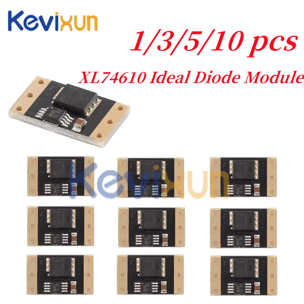 1-10pcs XL74610 Ideal Diode Module Adopts LM74610 Dedicated Chip to Simulate Simulation Rectifier Board 1.5V-36V 0mA 15A/30A