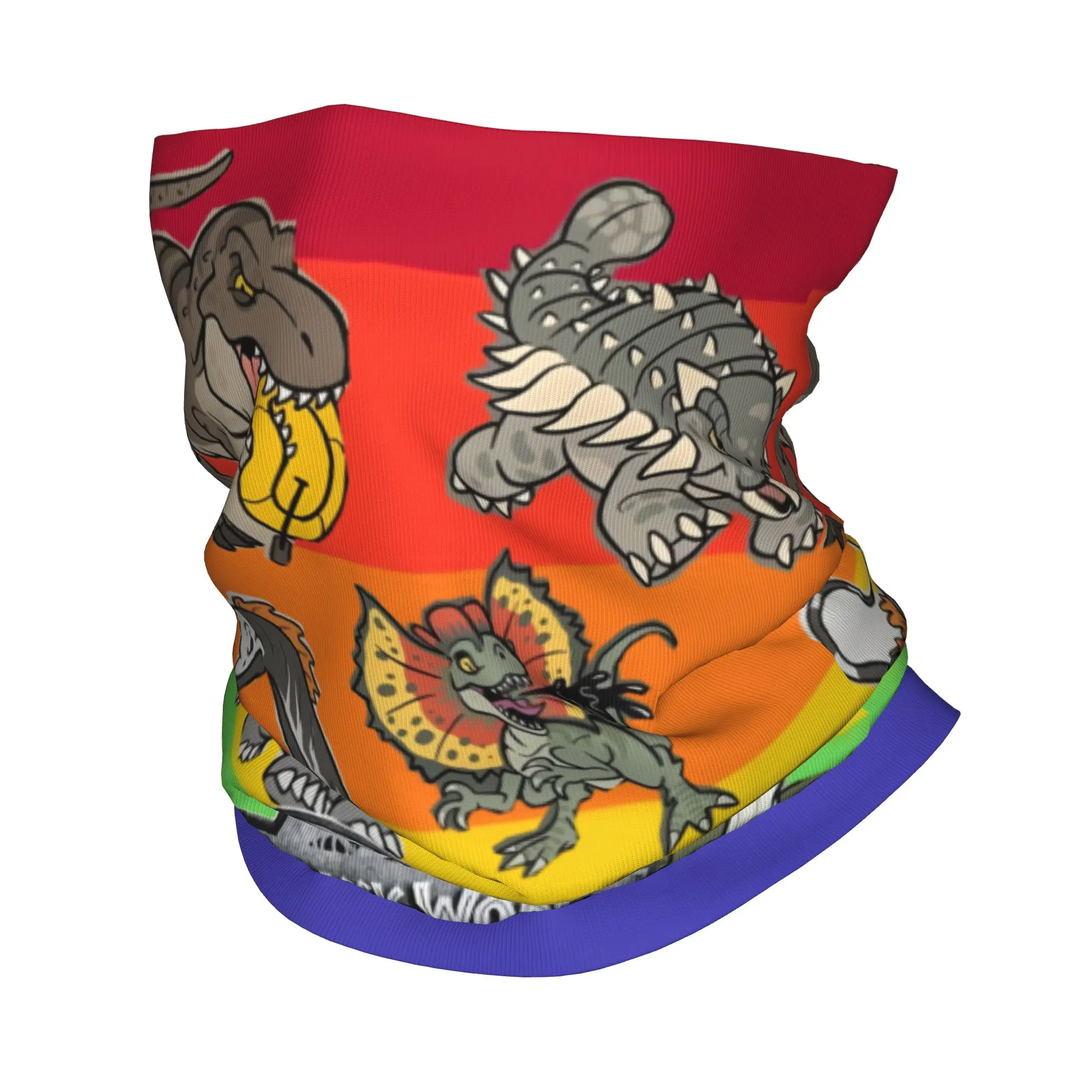 

Пользовательские комиксы J-Jurassics P-Parks бандана зимняя утеплитель для шеи мужской ветрозащитный шарф для лица для пеших прогулок винтажная повязка на голову с гетрами