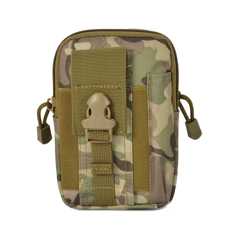 Outdoor Sports Waist Bag Multi-Purpose Tools Mobile Phone Waist Bag Camouflage Waterproof Bag Cycling Accessories Waist Bag