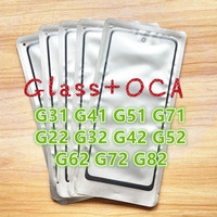 5Pcs For Motorola Moto G31 G41 G51 G71 G22 G32 G52 G62 G72 G82 Touch Screen Front and outer glass lens replacement