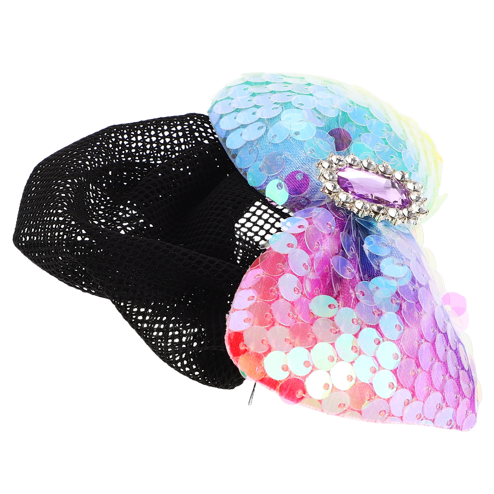 

Hair Accessories Net Bow Ballet Bun Cover Pan Artifact for Covers Girl Holders Girl's Child