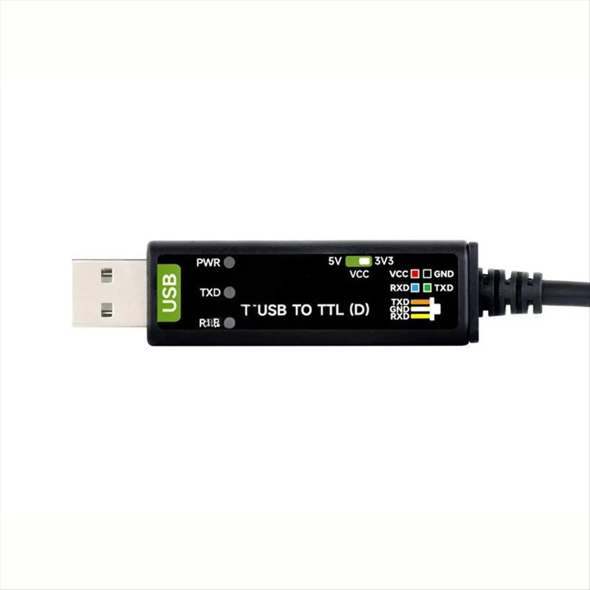 TCE Industrial Grade USB to TTL Serial Cable 4PIN Loose Head Interface FT232RNL Protection Circuit