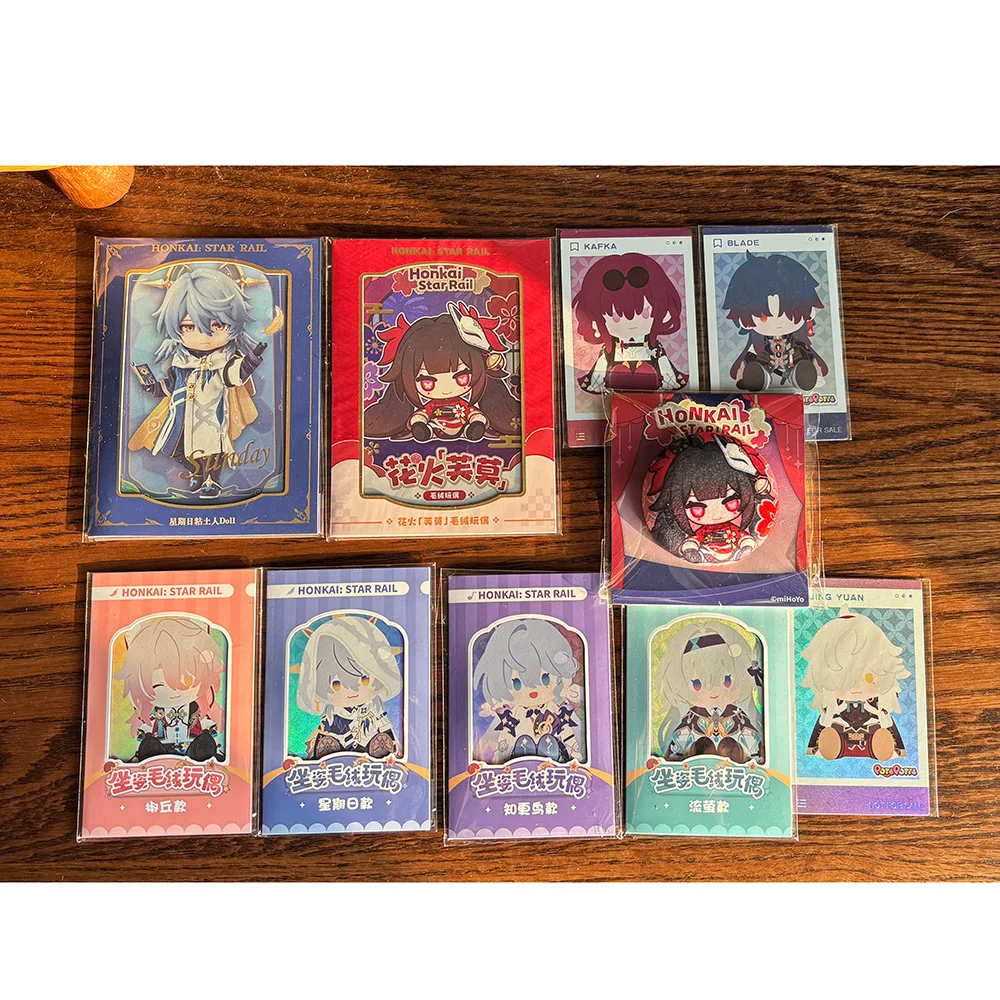 

Официальный мерч Sunsyea Honkai Star Rail: Оригинальная коллекционная карта серии SBTD от miHoYo