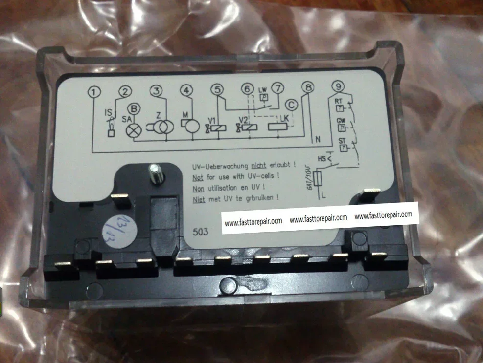 R.B.L MMI813.1 MOD.23 Control Box for Riello RS/GAS Series Gas Burner Controller New Original