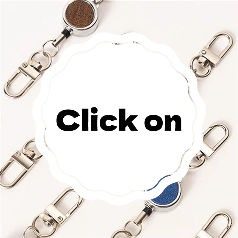 Name Tag Card Pull Chain Reel Badge Holder ID Lanyard Key Ring Clip Breastplate Buckle Classic Belt Reel Extendable Retractable