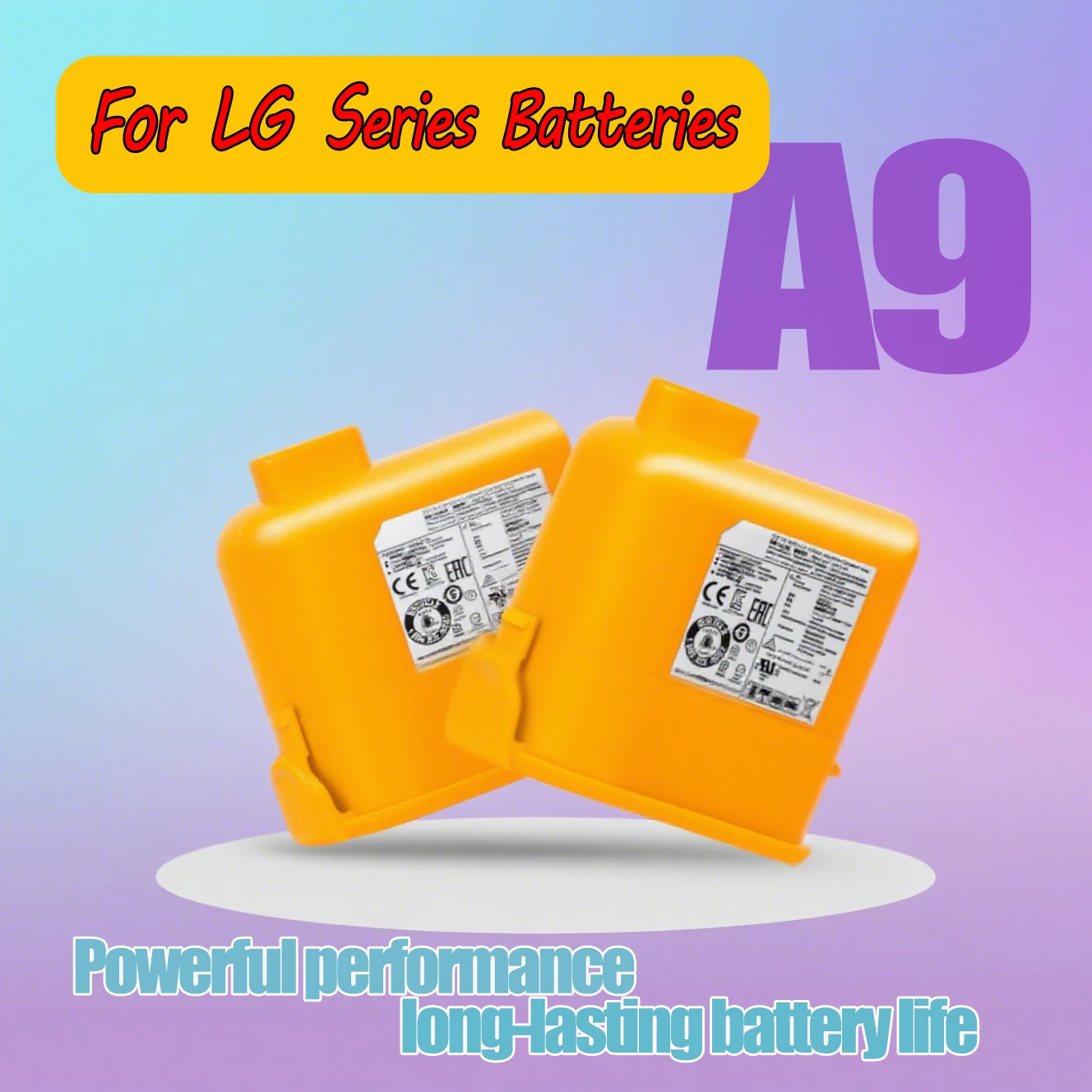 

10C cell battery Make your vacuum cleaner more powerful for LG Cord Zero A9,Cord Zero A9+,A9, Cord Zero A9 Plus,A9M