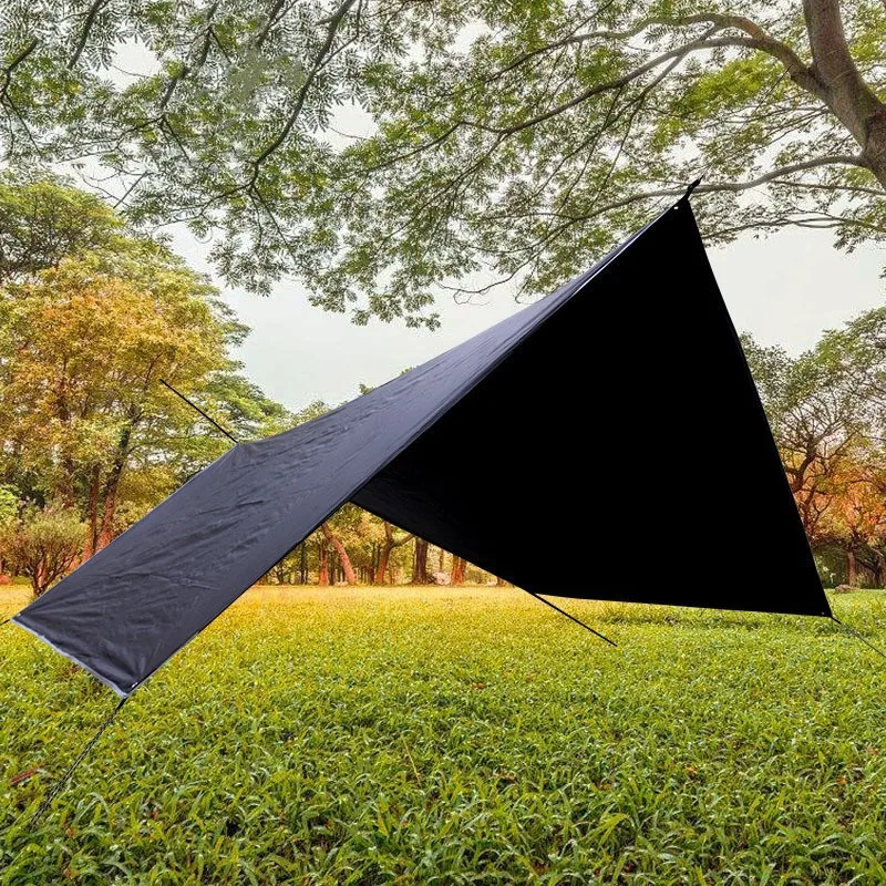 Hexagonal Waterproof Tarp Tent Outdoor Camping Awning Canopy Tarp Garden Sunshade Sun Shelter Shade Canopy Hammock Rain Fly