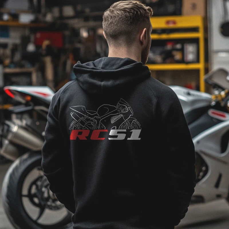 

2025 Autumn and Winter Mens Hoodie Motorcycle Pullover for Motorrad Riders High-end Luxury Is for Both Men and Women Top Y2k