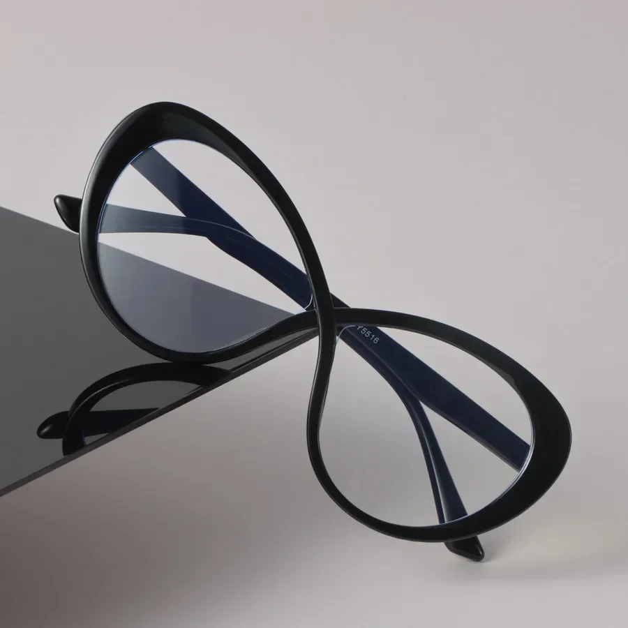 Minimalistische Luxus Transparente Gläser Coole Runde Rahmen Brillen Frauen Männer Coole Klare Linse Rahmen Gläser Oculos